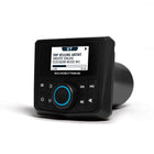 SoundExtreme Marine Gauge Radio 6.5" Speaker Kit-Pair of 6.5-inch speakers included: 200 watts peak output (65 watts RMS) power the 6.5-inch low and mid-range woofers and 1.5-inch tweeters. 4 ohms output impedance; Frequency response range of 52Hz to 5KHz; Sensitivity output of 92dB with a built-in 2-way crossover network