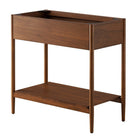 Modway Zaire 36" Bathroom Vanity Cabinet - Walnut-Sink Basin and Fixtures Not Included