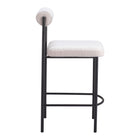 Zuo Livorno Counter Stool - Ivory - Set of 2-3 year limited warranty