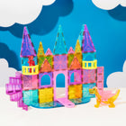 MAGNA-TILES Castle DLX 48-Piece Magnetic Construction Set-Developmental: Encourages children to learn through play, exploring cause and effect and other logic principles, while fostering the development of hand-eye coordination and fine motor skills. 