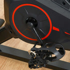 Soozier Upright Exercise Bike - Magnetic Resistance Stationary Bike with LCD Display-Belt-driven design with 13.2 lb flywheel for ultra-smooth and quiet operation  