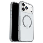 Otterbox Symmetry Clear MagSafe Case with Camera Control for iPhone 17 Pro Max - Clear with Blue Tint-Tactile buttons feel just like your phone’s