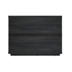 Manhattan Comfort Evelyn 32" Modern 3-Drawer Nightstand - Charcoal Grey-Home Assembly Required. All Hardware Included