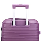 TUCCI Lussore 28" Hardside Check-in Luggage - Purple-Polypropylene Hardshell – Flexible, durable, and lightweight for lasting use