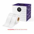 Premium Tape File Folder Labels - Compatible with Dymo 30327 - Black on White - 9/16" x 3-7/16" - 260 Labels-Manufacturer: Nu-Tone Brand