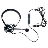 Spracht Over-the-Head Monaural Headset-Compatibility: PC/Mac computers and laptops for Softphone via USB for Zoom, Skype, Skype for Business, 3CX and other conferencing apps and VoIP.
