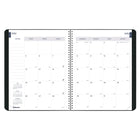 Blueline 14 Months Monthly Academic Planner - July to August - 11" H x 8 1/2" W - Assorted Colours - English-Julian dates