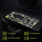 ONEofZERO Large Premium Desk Pad - Anti Slip Rubber Bottom - Splatter Acid Rewind-30 Days Limited Manufacturer Warranty