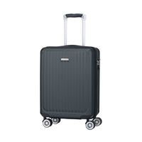 Samsonite Way-Lite 21.5" Hardside Carry-on Luggage - Spinner - Charcoal-Dual Spinner wheels make it easy to navigate narrow airplane aisles as well as over a variety of surfaces