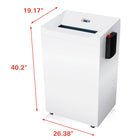 HSM Classic 411.2 HS L6 Cross-Cut Shredder, 16 Sheet Capacity-Powerful motor allows for continuous operation