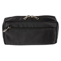 Gry Mattr Pencil Pouch - Black-Spacious main compartment provides ample storage for stationery and small accessories