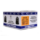 Eco II Garbage Bags - 26" x 36" - Extra Strong - Black - 200 Pack-200 Pack