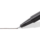 Staedtler Triplus 97 Percent Recycled Fineliners - Black - 6 Pack  -Ergonomic triangular barrel for effortless and fatigue-free writing