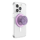 Popsockets PopGrip for MagSafe with Adapter Ring - Sugar Plum Speckle-Easily remove the top to wirelessly charge your phone