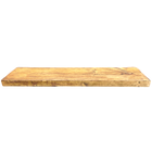 Entrepot La Grange Floating Shelf with Hardware - 36" L x 8" D x 2" T - Honey-Includes Support