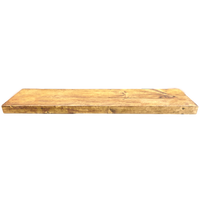 Entrepot La Grange Floating Shelf with Hardware - 36" L x 8" D x 2" T - Honey-Includes Support