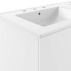 Modway Vitality 48" Double Sink Bathroom Vanity - White-Assembly Required