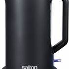 Salton Cordless Electric 1.7 L Kettle - Black-BPA-Free Construction - Made with BPA-free materials for safer, healthier boiling—ideal for daily use by the whole family. 