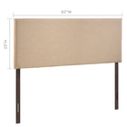 Modway Region Upholstered Queen Headboard - Cafe-Elegant, expansive design