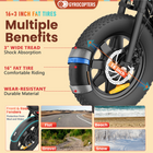 Gyrocopters Vortex Electric Scooter for Adults & Teens - Speed 32 kmph - Range 28 km - APP - Black-6
