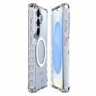 ITSKINS Hybrid_R Cell Phone Case with Magnets for Galaxy S26 - Clear-Available for MagSafe