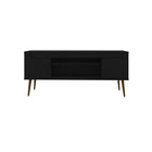 Manhattan Comfort Bradley 62.99" Mid-Century Modern TV Stand - Black-30 Day Limited Manufacturer's Warranty