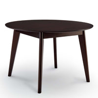 Modway Vision 45" Round Dining Table - Cappuccino-Round Modern Table