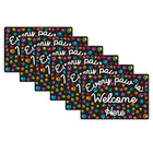 Ashley Productions Smart Poly Computer Mouse Pad - Every Paw is Welcome Here - 6 Pack-Start your day on the right note with these stylish and functional accessories that feature inspiring quotes and positive sayings.