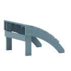 Backyard Lifestyles Footrest - Teal-Assembled dimensions in inches: W20xD19xH14, net weight: 13.2 lb.