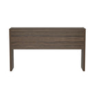 Manhattan Comfort Linda Modern 3-Drawer Console Table - Walnut Brown-Home Assembly Required. All Hardware Included