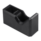 JAM Paper Modern Tape Dispenser, Black-Black