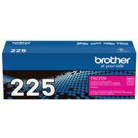 Brother TN225M High-Yield Magenta Toner Cartridge-Magenta toner cartridge works with other toner cartridges to produce vivid, high-quality documents