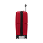 Swiss Mobility LYS 21.5" Hardside Carry-on Luggage - Red-Double 360-degree spinner wheels for precise control and smooth, quiet rolling (8 wheels)