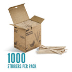 Perk Wooden Stir Sticks - 1000 Pack-1000 Pack