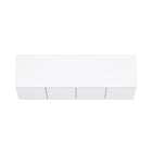 Manhattan Comfort Griffin 62" Modern 4-Door Sideboard - White-9