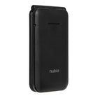 ZTE Nubia Cymbal 2 LTE 4G Flip Phone - 1 GB + 8 GB - Black - Unlocked-Processor: Qualcomm Snapdragon QM215