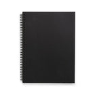 TRU RED Medium Soft Cover Ruled Notebook - Black-Medium size (6.5" x 9.5")