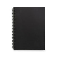 TRU RED Medium Soft Cover Ruled Notebook - Black-Medium size (6.5" x 9.5")