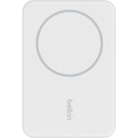 Belkin 5k Magnetic Wireless Power Bank + Kick Stand - White-Our battery pack products undergo 20+ quality tests and achieve 8+ global certifications, to keep your devices safe for years to come