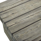 Modway Manteo Rustic Coastal Outdoor Patio Side Table - Light Grey-6