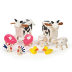 Bigjigs Toys Wooden Farm Animals 10-Piece Set-A great way to teach children about farm animals, where they live and the role that they play on the farm