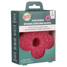 Scotch-Brite Flex Scrub Sponge - Non-Scratch - Dishwasher-Safe - Pink-Flexible & durable performance: this dish sponge features a temperature-controlled material that stays firm in cold water and soft in warm water for long-lasting cleaning performance