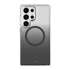 AXS Crystal Shield D3O MagSafe Compatible Case for Samsung Galaxy S25 Ultra - Smoke Gradient-Raised bezel maximizes the protection of your screen