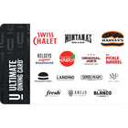 The Ultimate Dining $25 Gift Card-Air Miles cannot be collected on Gift Card purchases