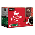 Tim Hortons Dark Roast K-Cup Pods - 12 Pack-Enjoy the great taste of Tim Hortons at home
