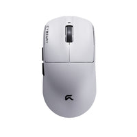 Cybeart Xeus Ultra-Light Tri-Mode Wireless Gaming Mouse - White-True 8000Hz (8k Hz) polling - wired and wireless - with 0.125ms latency for instant, pro-level response and flawless tracking