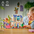 LEGO Friends Liann's Family House-Includes a skate ramp, a customizable mural and a gecko and an axolotl