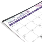 Blueline 2027 Passion Monthly Desk Pad Calendar - 22" x 17" - Bilingual-One month per sheet, one block per day