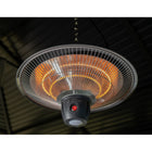 Westinghouse 1500-Watt Hanging Infrared Electric Patio Heater - Silver-IPx4 certified water resistant and weatherproof rating makes this safe for use outdoors, even in wet or rainy environments. No need to put it away every day.