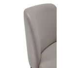 Manhattan Comfort Serena 23.62" Modern Faux Leather Upholstered Dining Chair - Light Grey - Set of 2-10